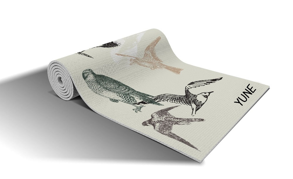Yoga Mat | 6mm Thick | Tan | Non-Slip | Eco Friendly | Yune Yoga | Flint