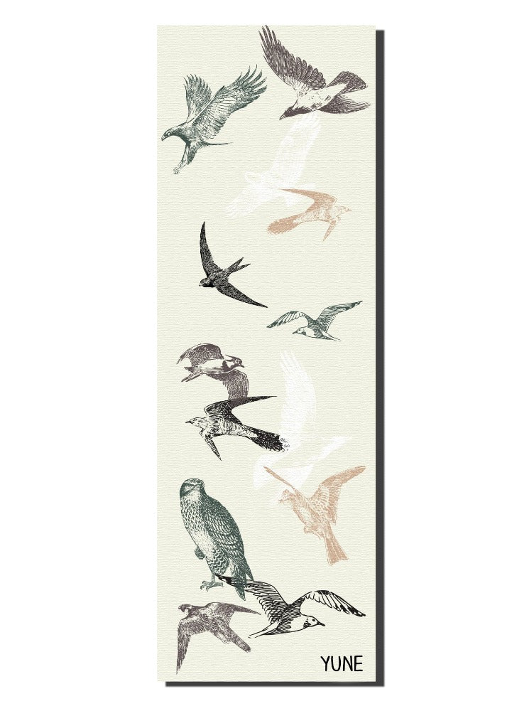 Yoga Mat | 6mm Thick | Tan | Non-Slip | Eco Friendly | Yune Yoga | Flint