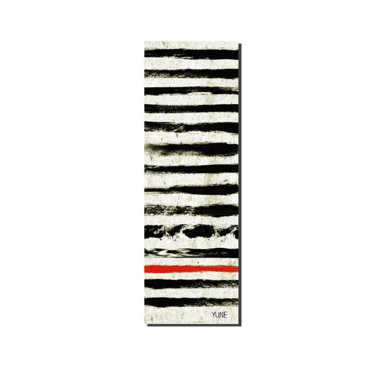 Yoga Mat | 6mm Thick | White Black | Non-Slip | Eco Friendly | Yune Yoga | Juniper